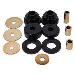 Toyota Tacoma Differential Bushing Set - Rear - Energy Suspension - Made Of Superior Hyper-Flex Material - Black - `05-`15 Toyota Tacoma Differential Bushing Set - Rear - Energy Suspension - Made Of Superior Hyper-Flex Material - Black - `05-`15
